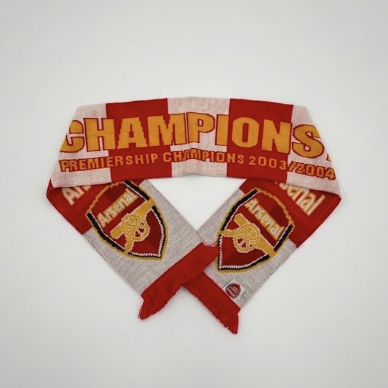 The Famous Unbeaten Invincibles Scarf 2003/2004