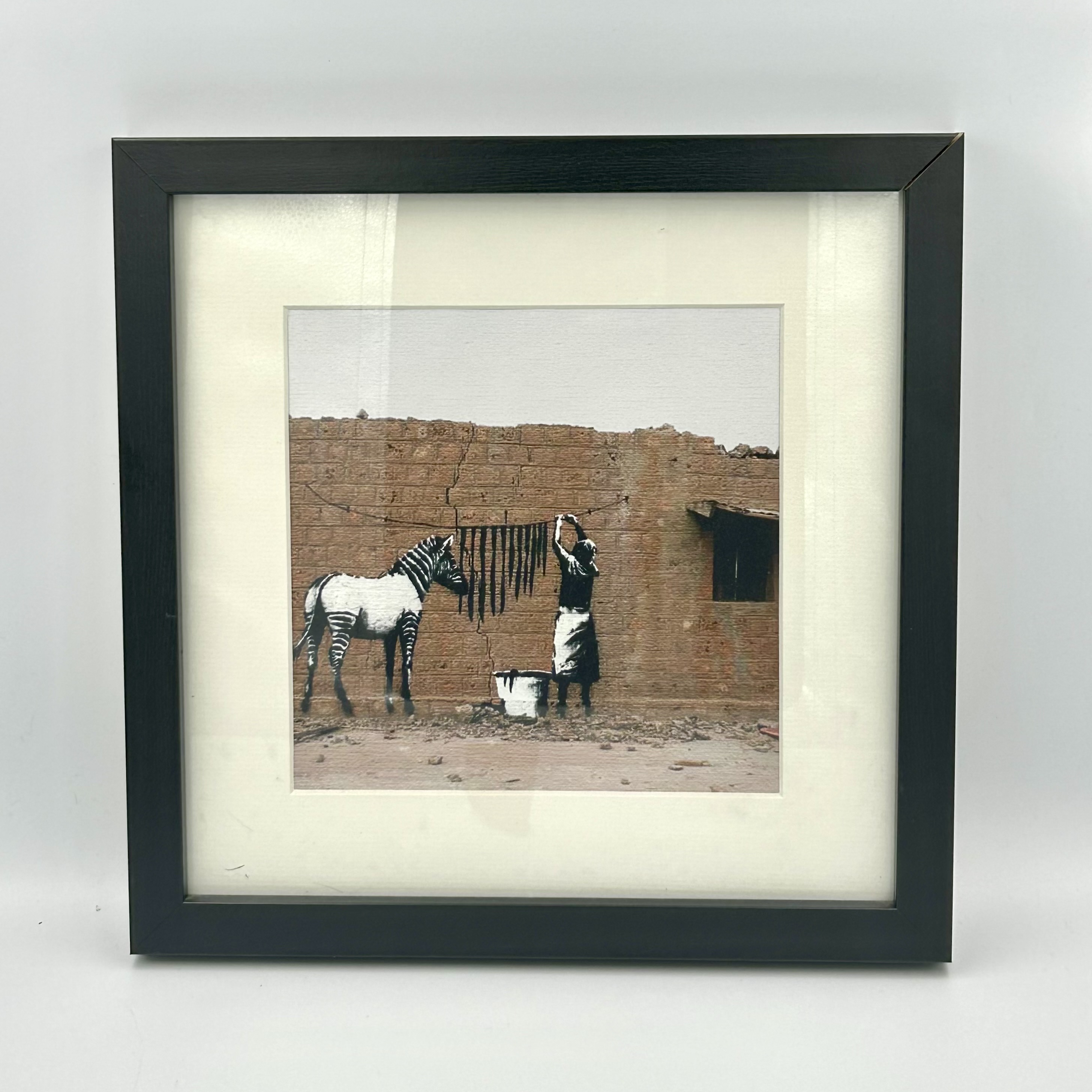 Banksy "Zebra Stripes Washing" Print