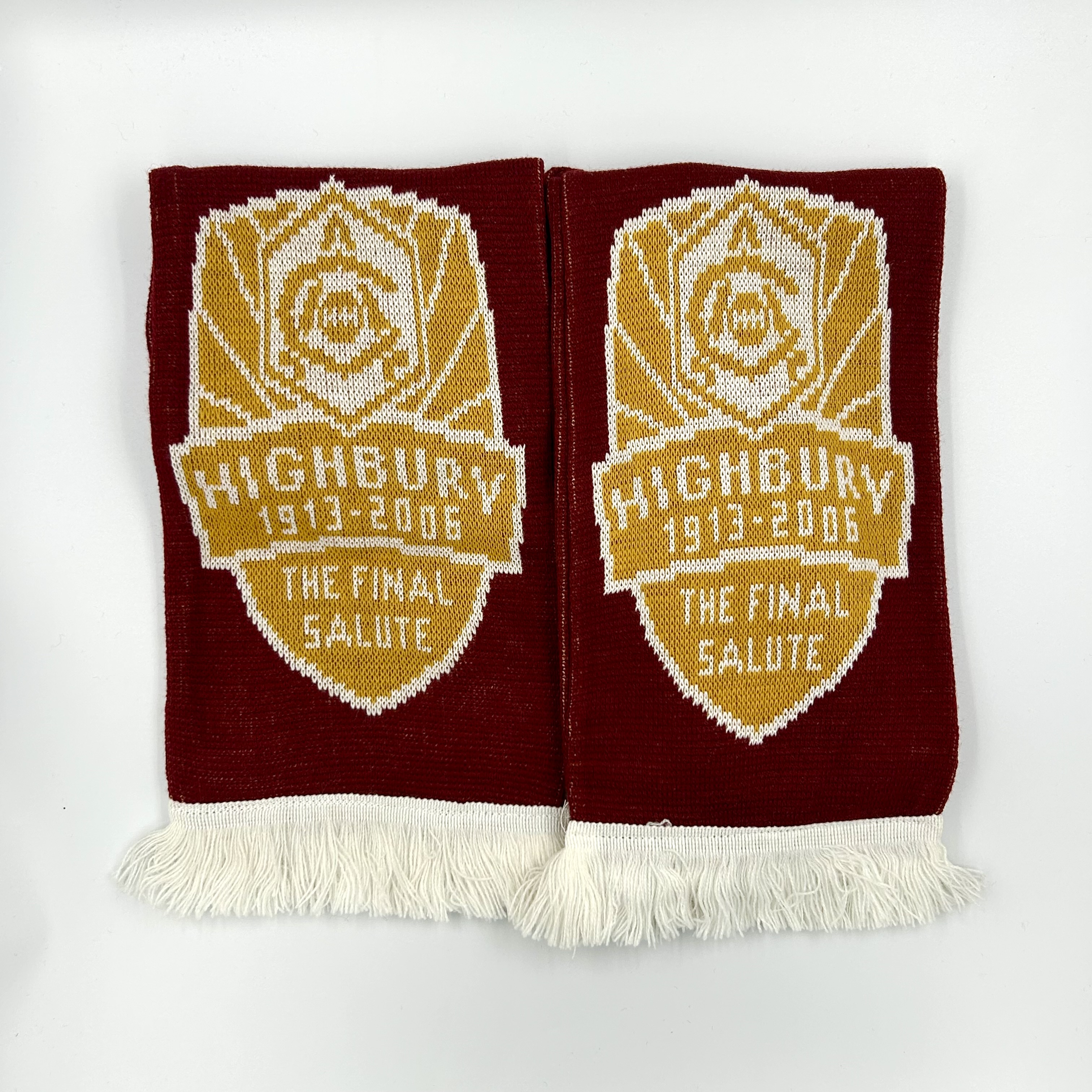 Final Salute Last Game at Highbury 2006 Scarf