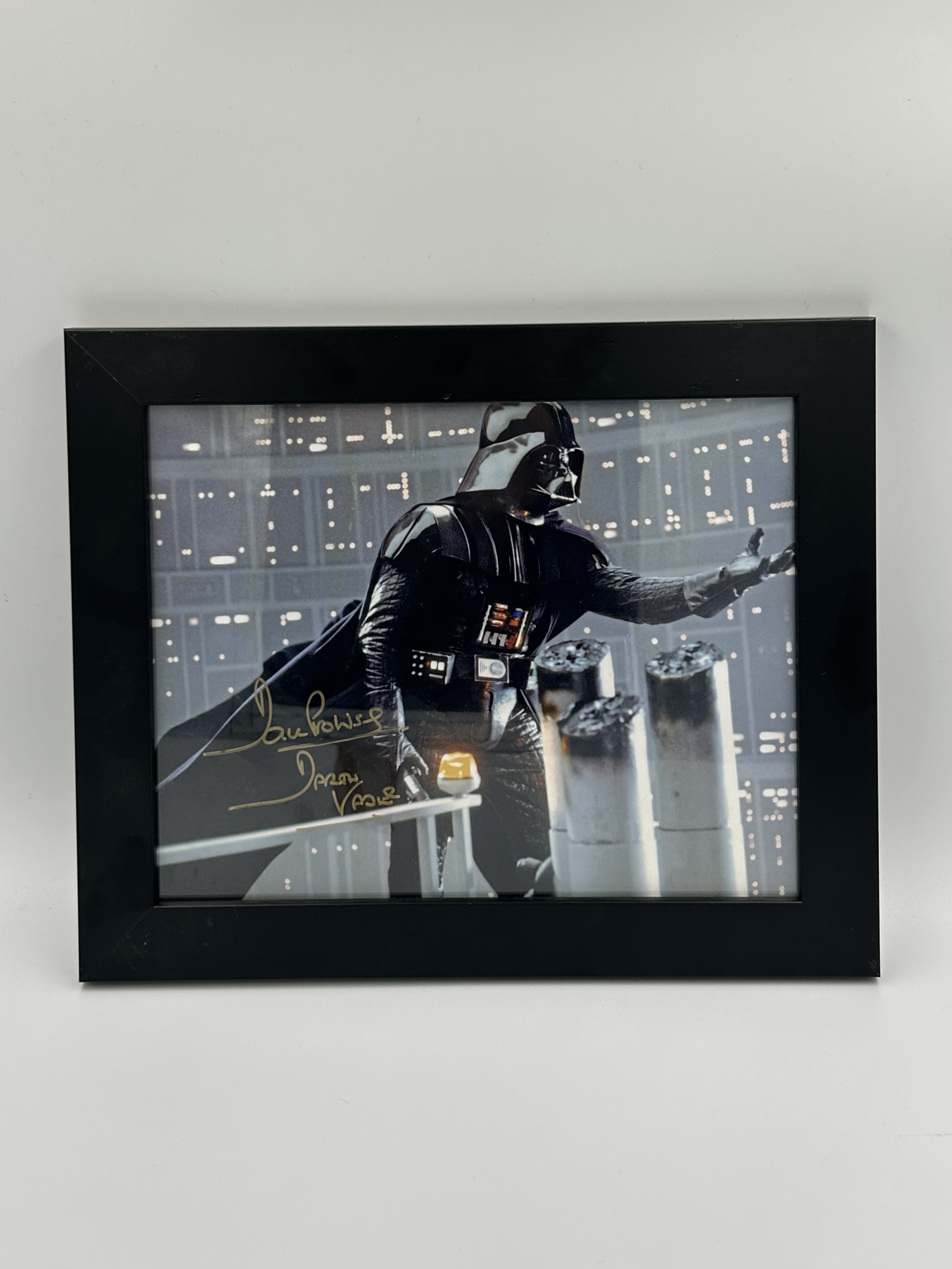Bob Prowse Darth Vader Signed