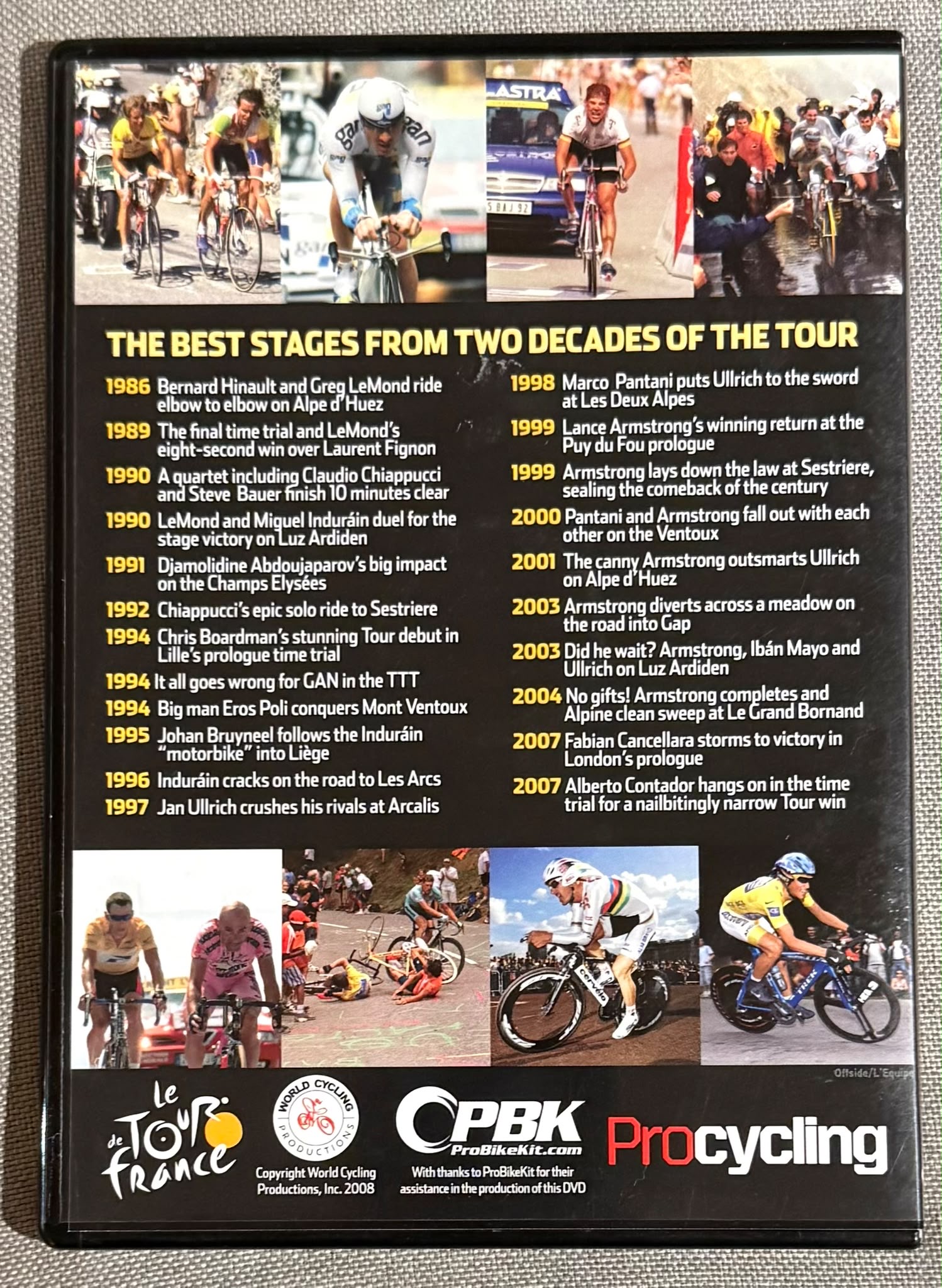 Lance Armstrong 7 Tour De France Victories *After Victories* Signed — photo 4