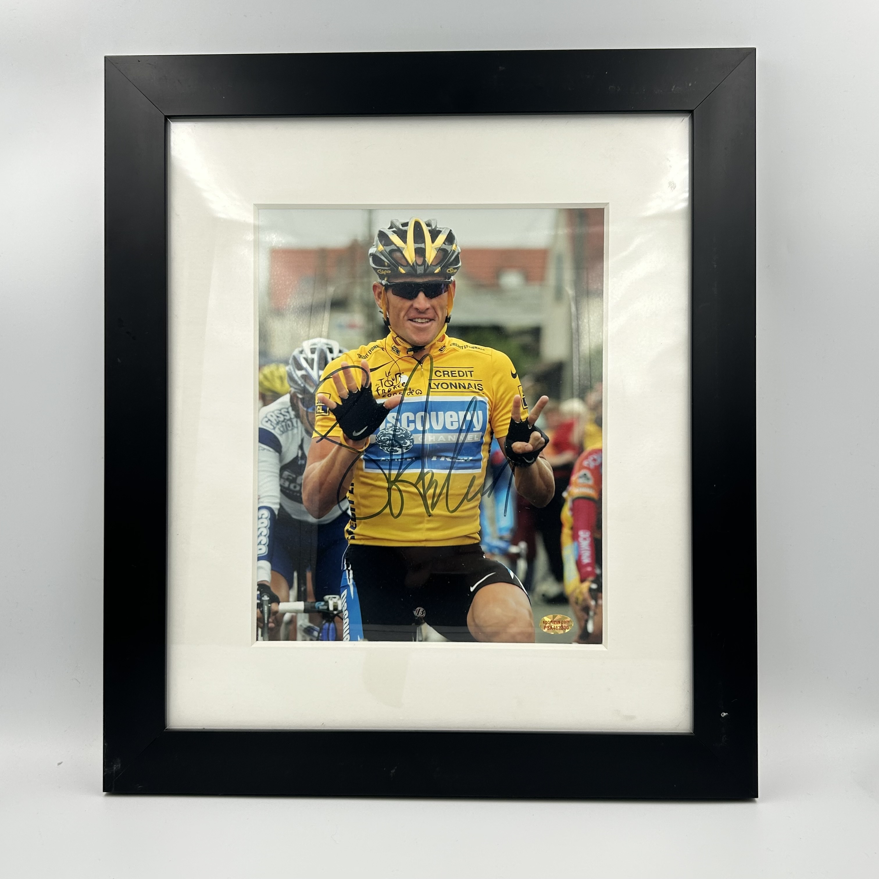 Lance Armstrong 7 Tour De France Victories *After Victories* Signed