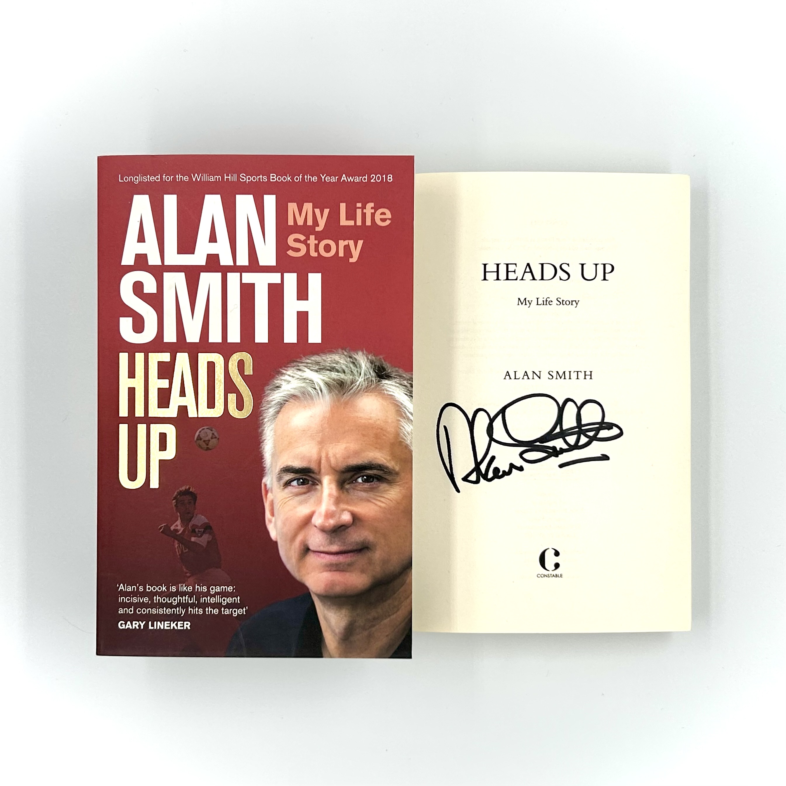 Alan “Smudger” Smith Signed (2 copies)