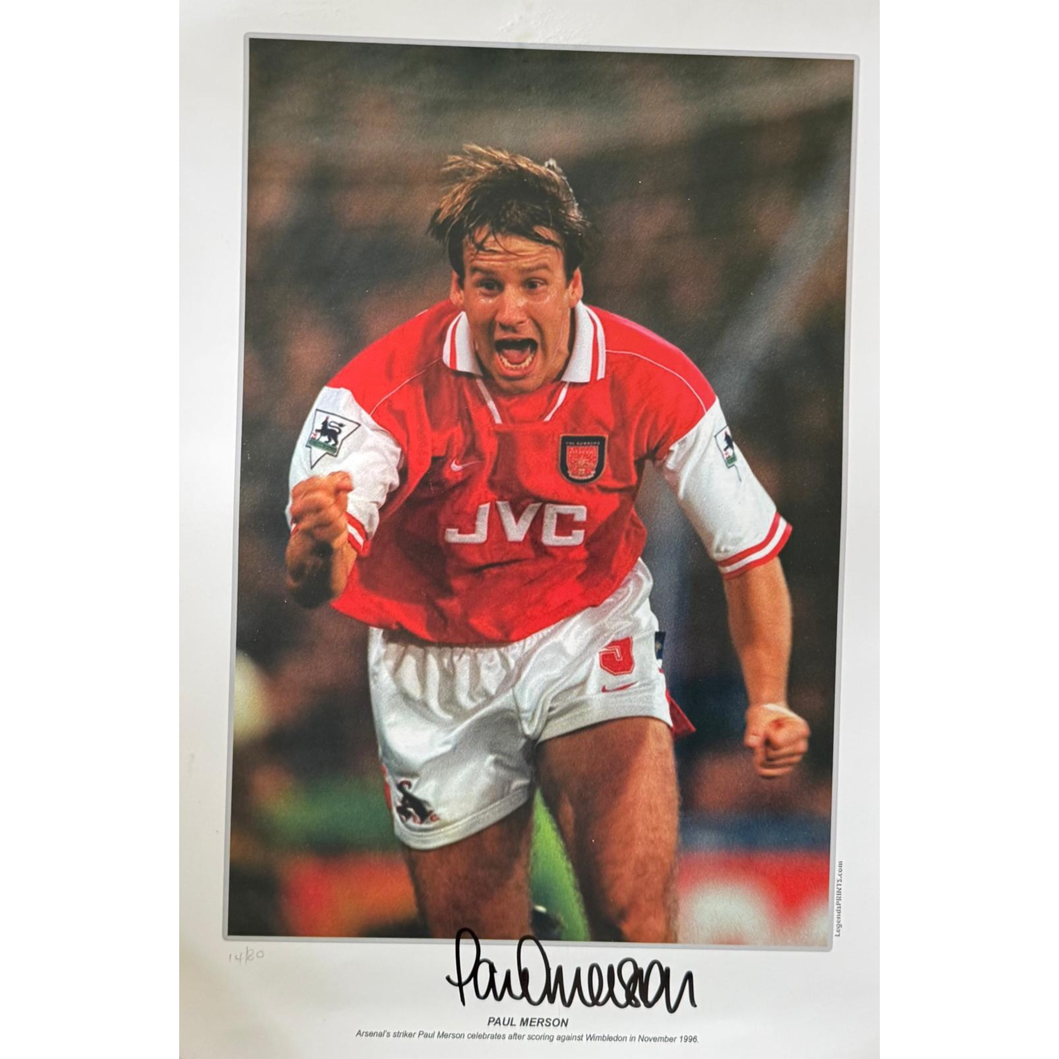 Paul Merson Signed